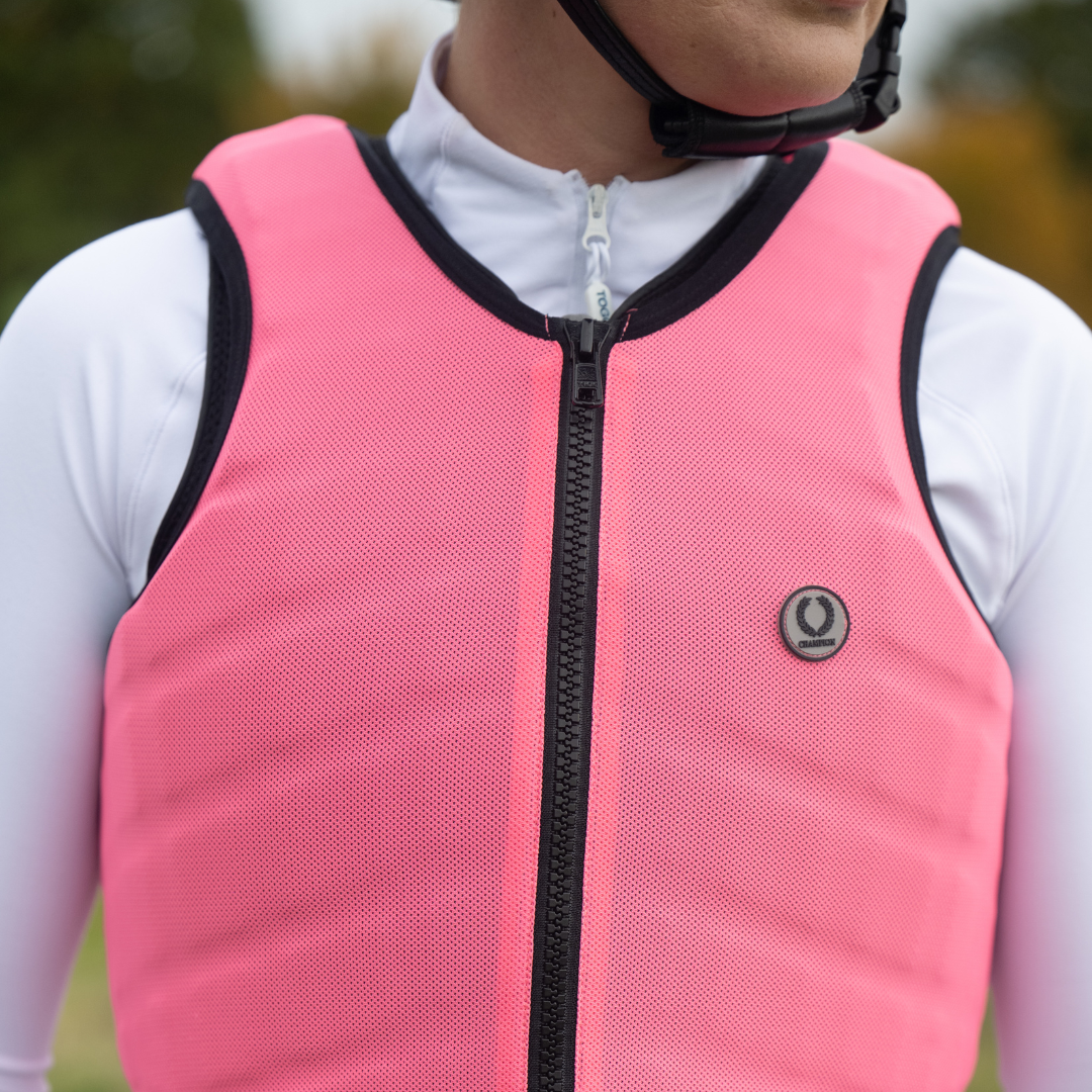 TI22 Champion Coloured Mesh Vest